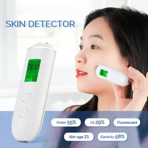 Face Skin Moisture & Oil Analyzer